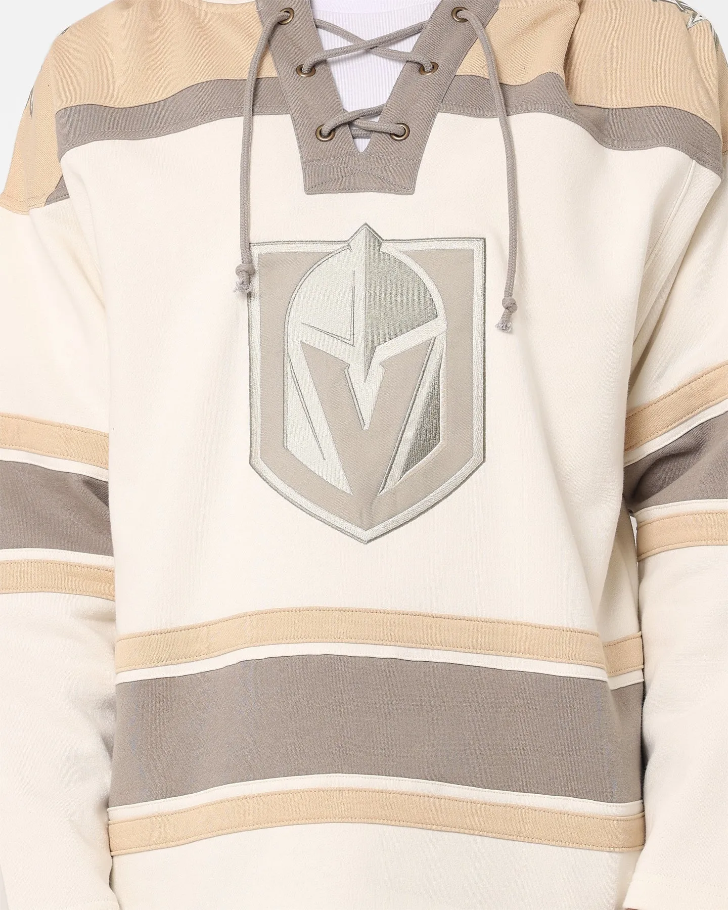 47 Brand Las Vegas Knights Superior Lacer Hoodie Cream/Khaki