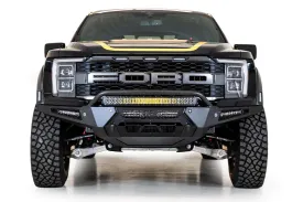 Addictive Desert Designs Honeybadger Front Bumper W/ Top Hoop - F-150 Raptor