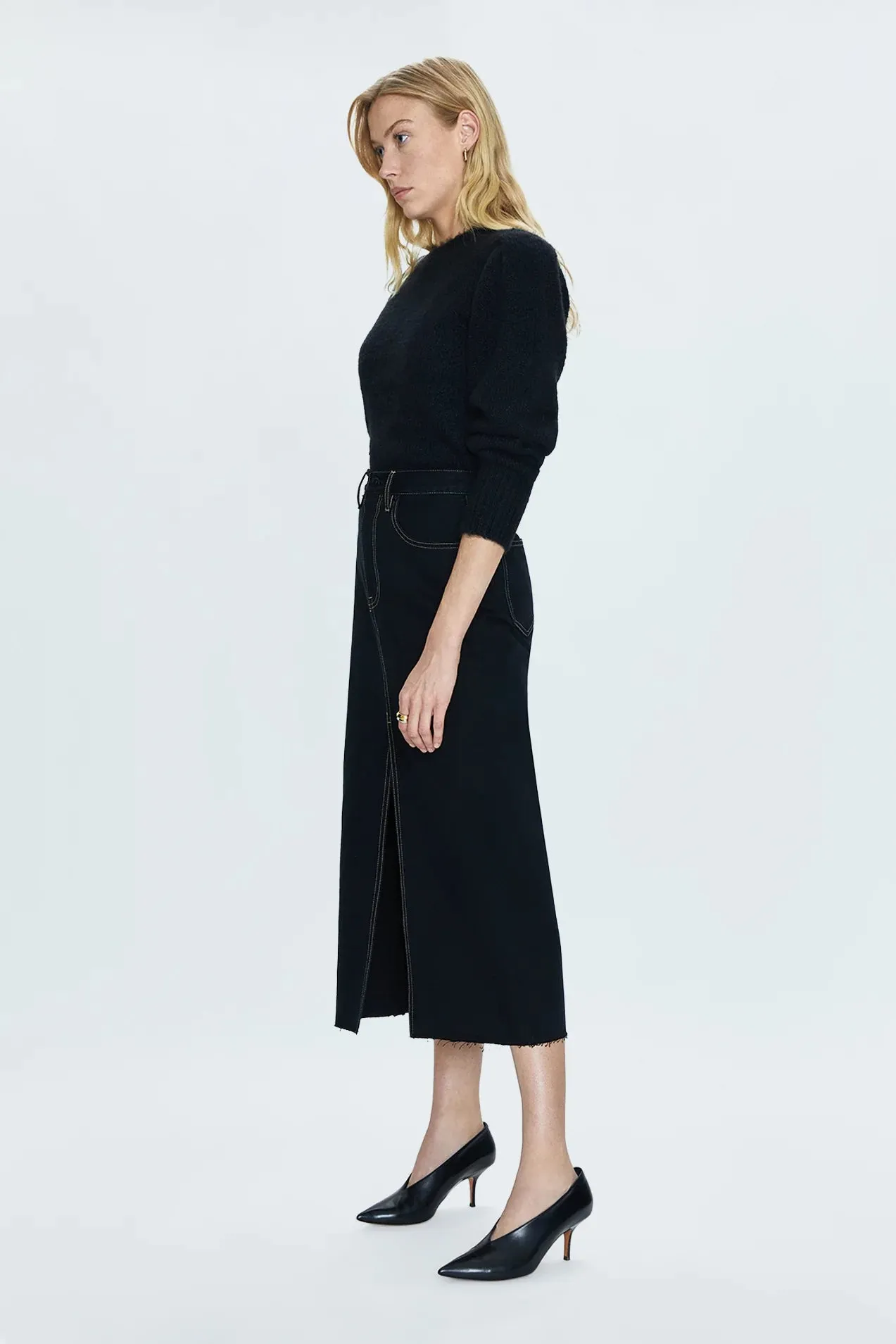 Alice Midi Skirt | Noir