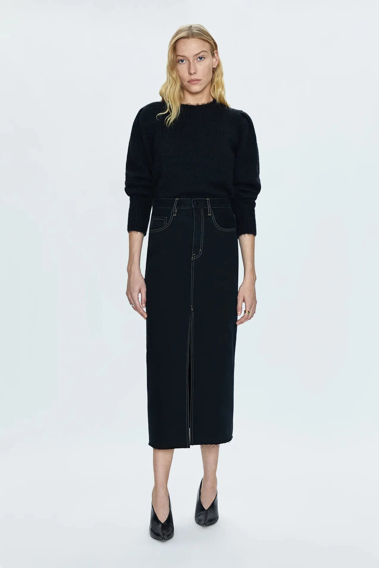 Alice Midi Skirt | Noir