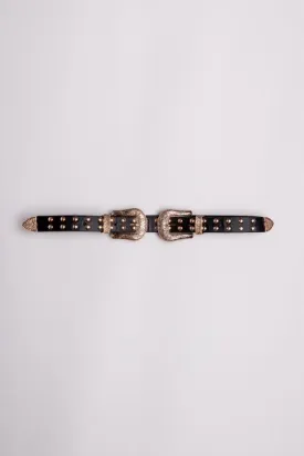 ARUBA BELT (BLACK & GOLD)