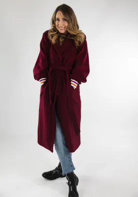 Aurelia Coat (Burgundy)