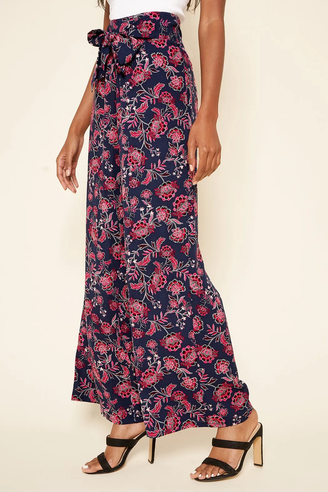 Aurora Floral Wide Leg Pants