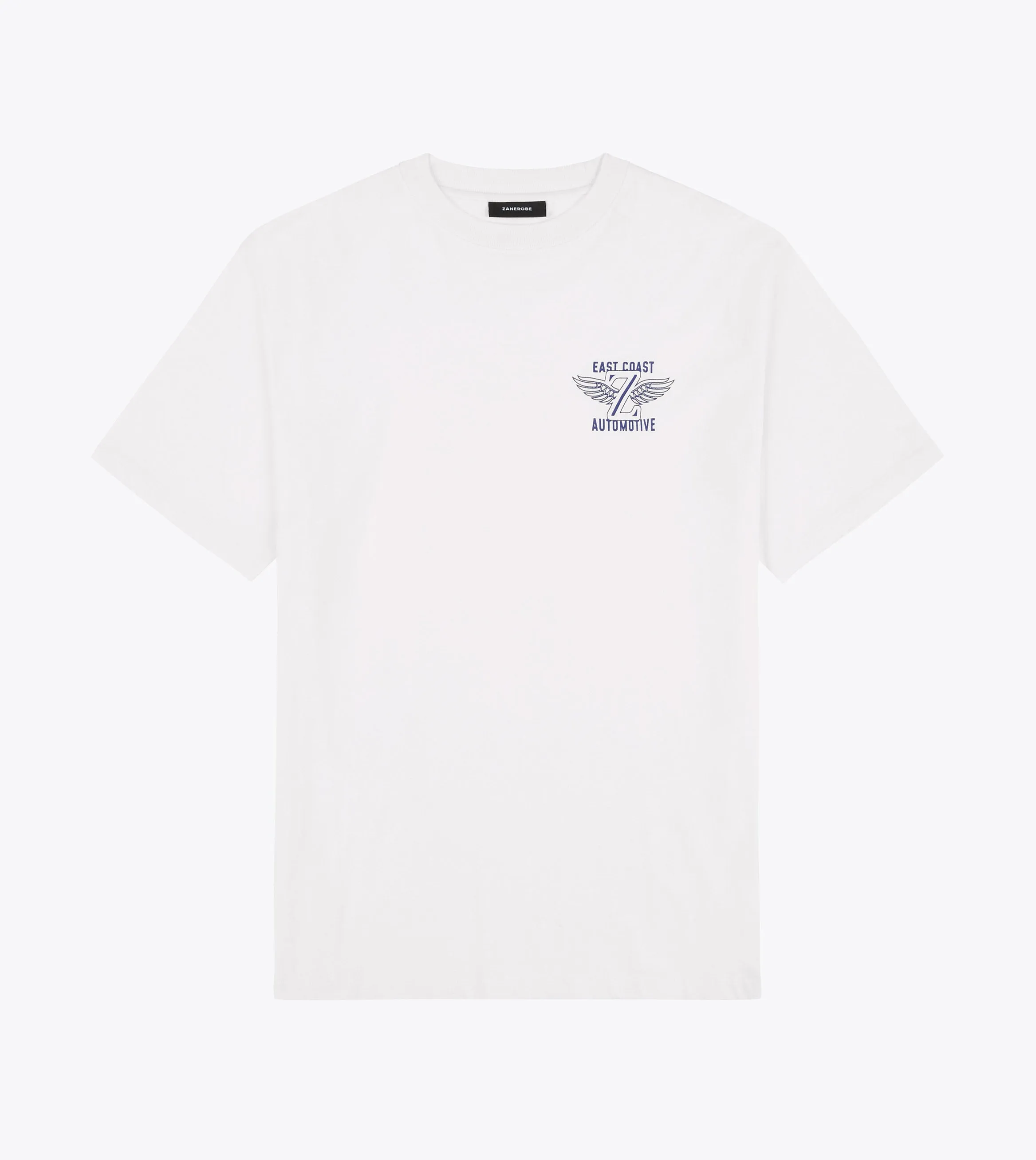 Automotive Box    Tee Vintage White