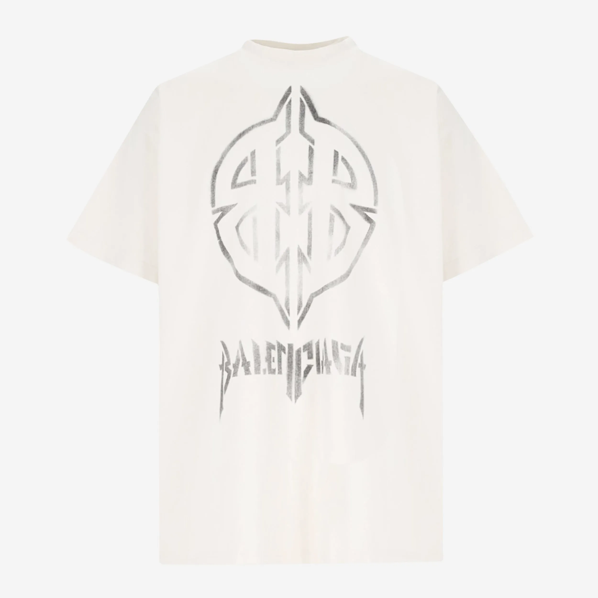 Balenciaga Metal BB Stencil T-Shirt