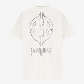 Balenciaga Metal BB Stencil T-Shirt