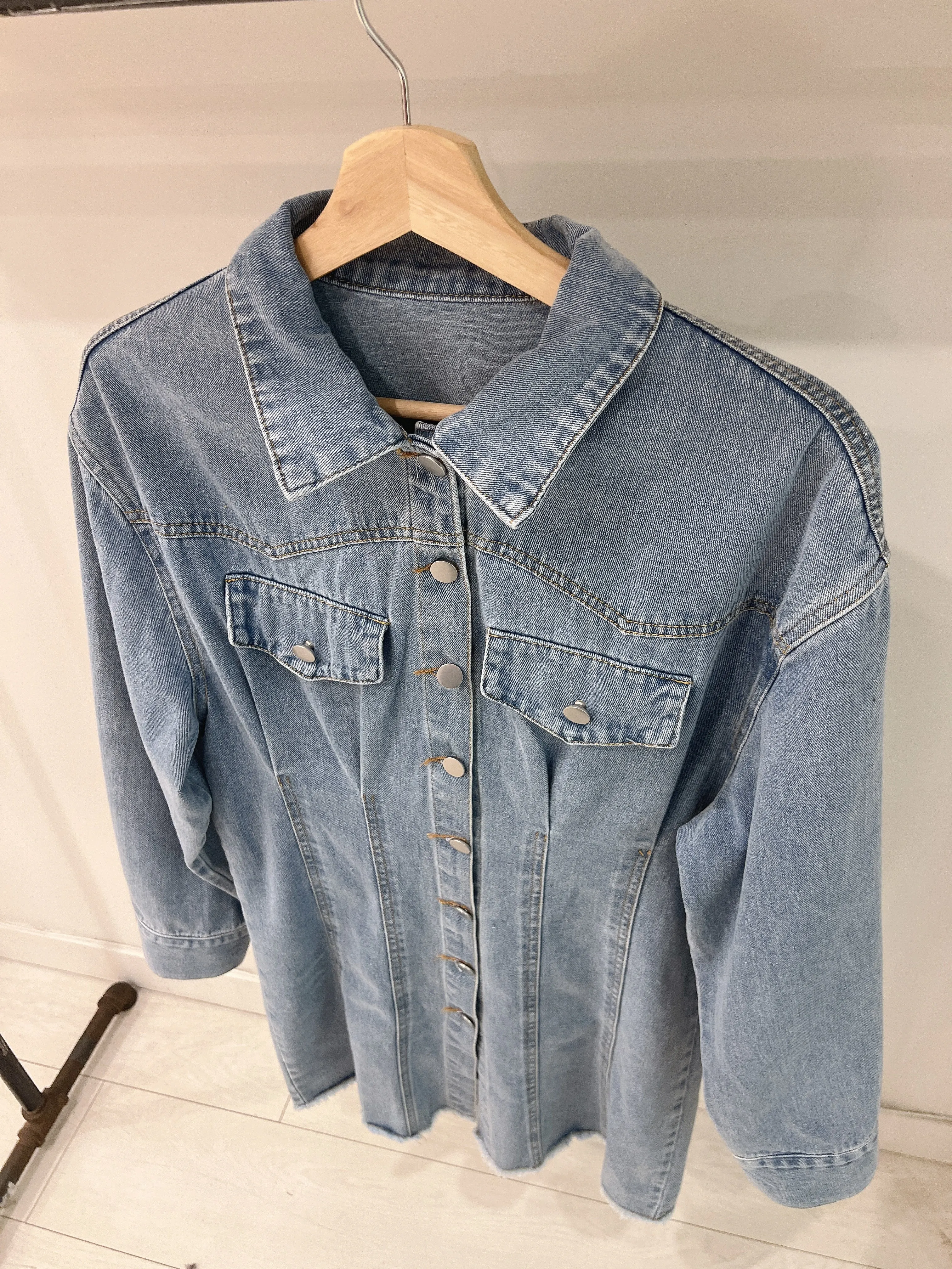 BALLY Denim shirt dress