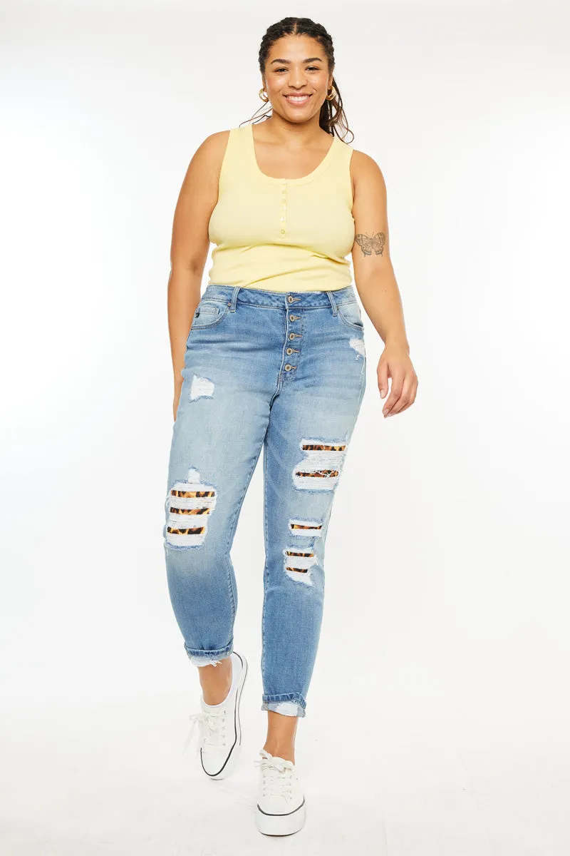 Beatrice High Rise Ankle Skinny (Plus Size)