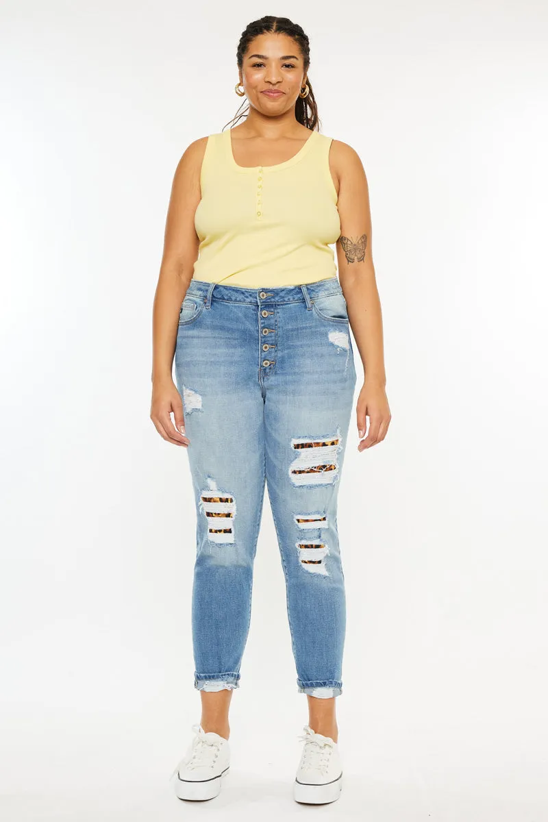 Beatrice High Rise Ankle Skinny (Plus Size)