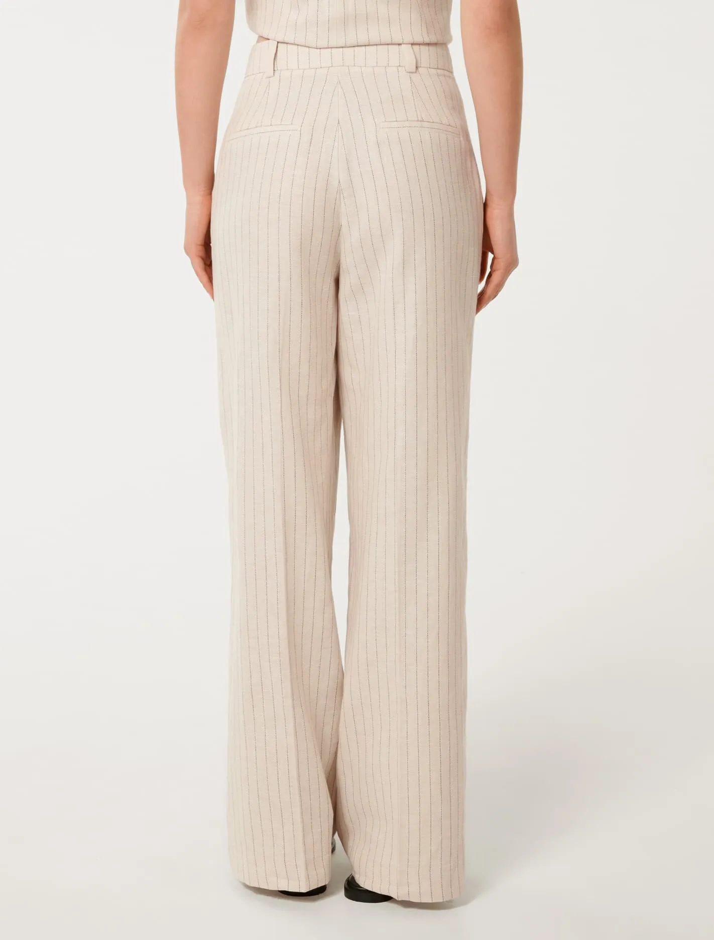 Blake Pinstripe Wide Leg Pants