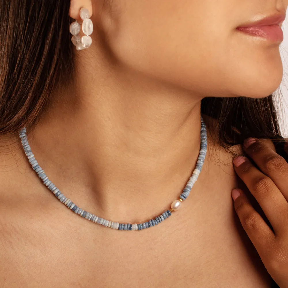 Blue Sky & Silver Linings Necklace | Available to Ship October 29, 2024