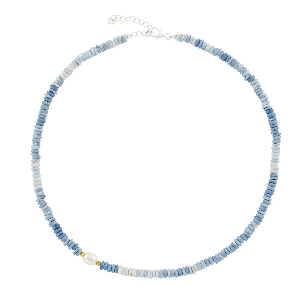 Blue Sky & Silver Linings Necklace | Available to Ship October 29, 2024