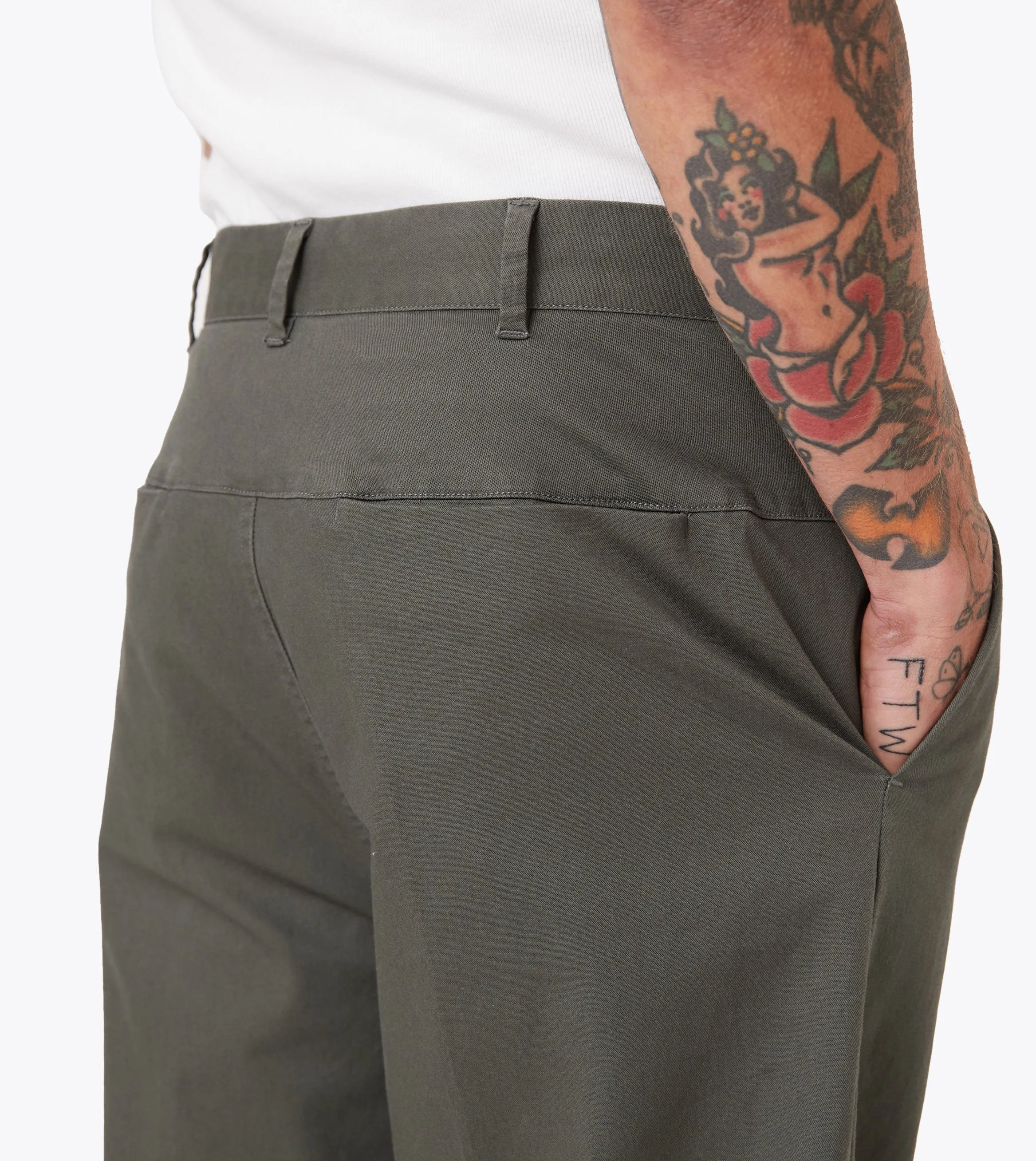 Box Pant Olive