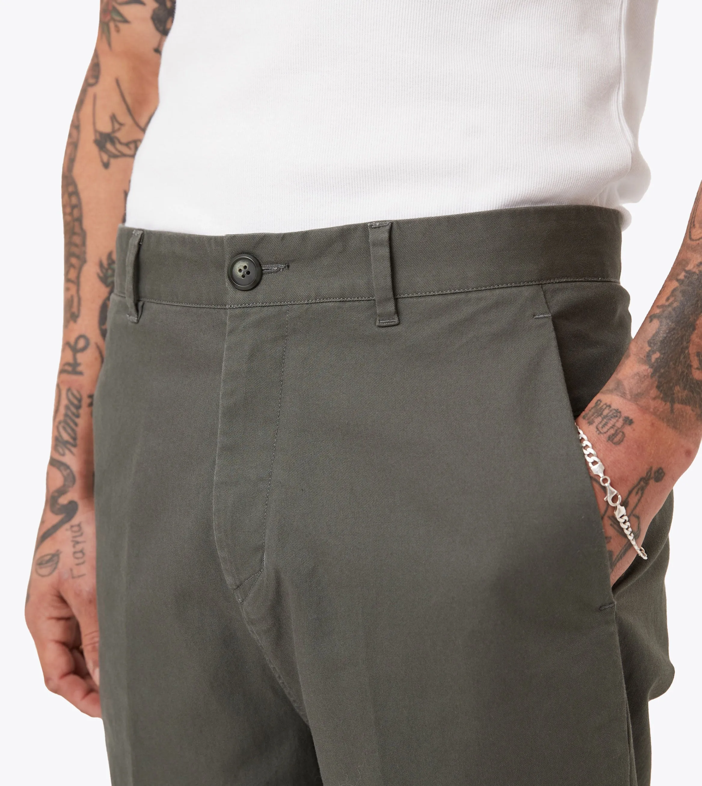 Box Pant Olive