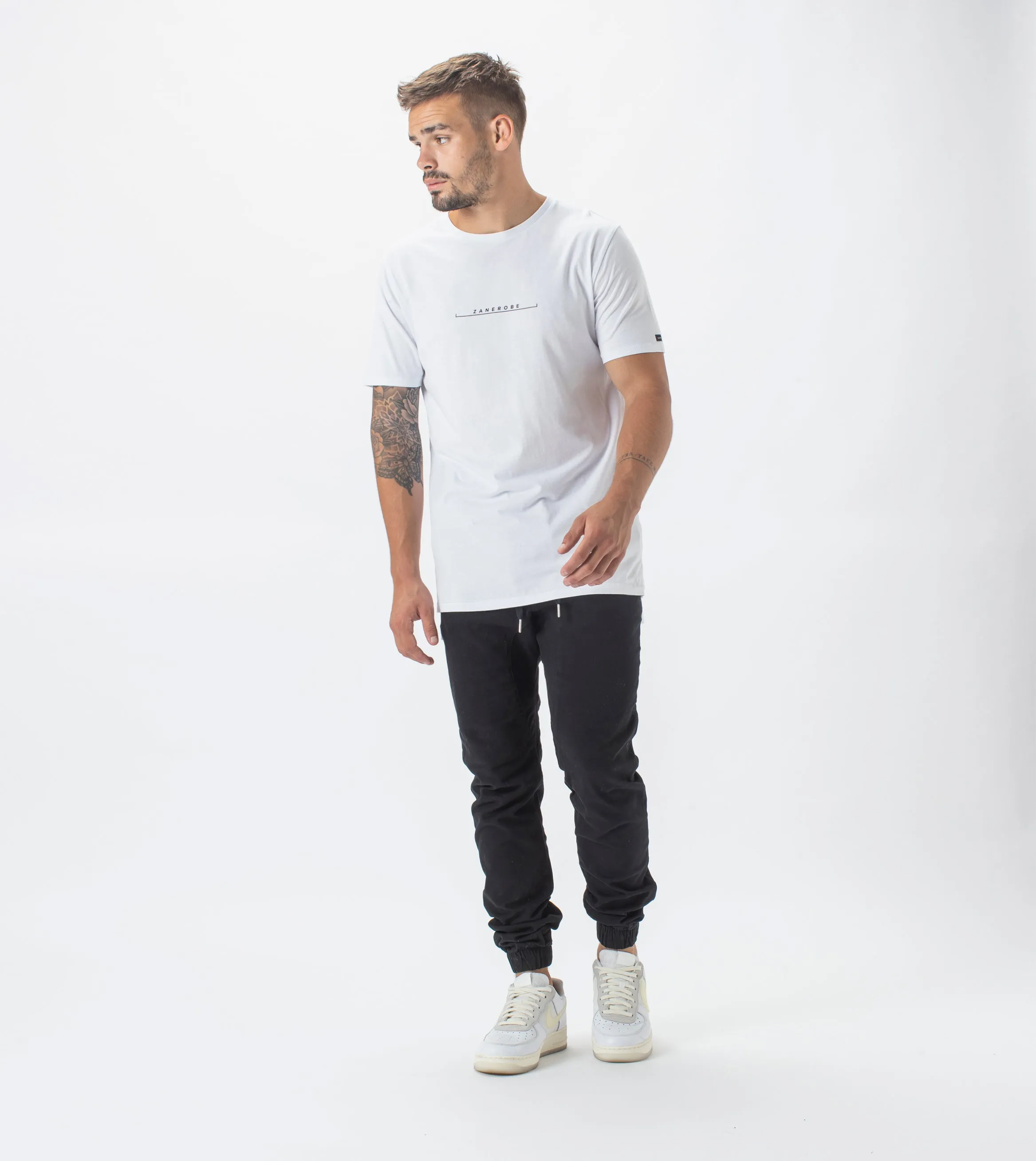 Bracket Flintlock Tee White