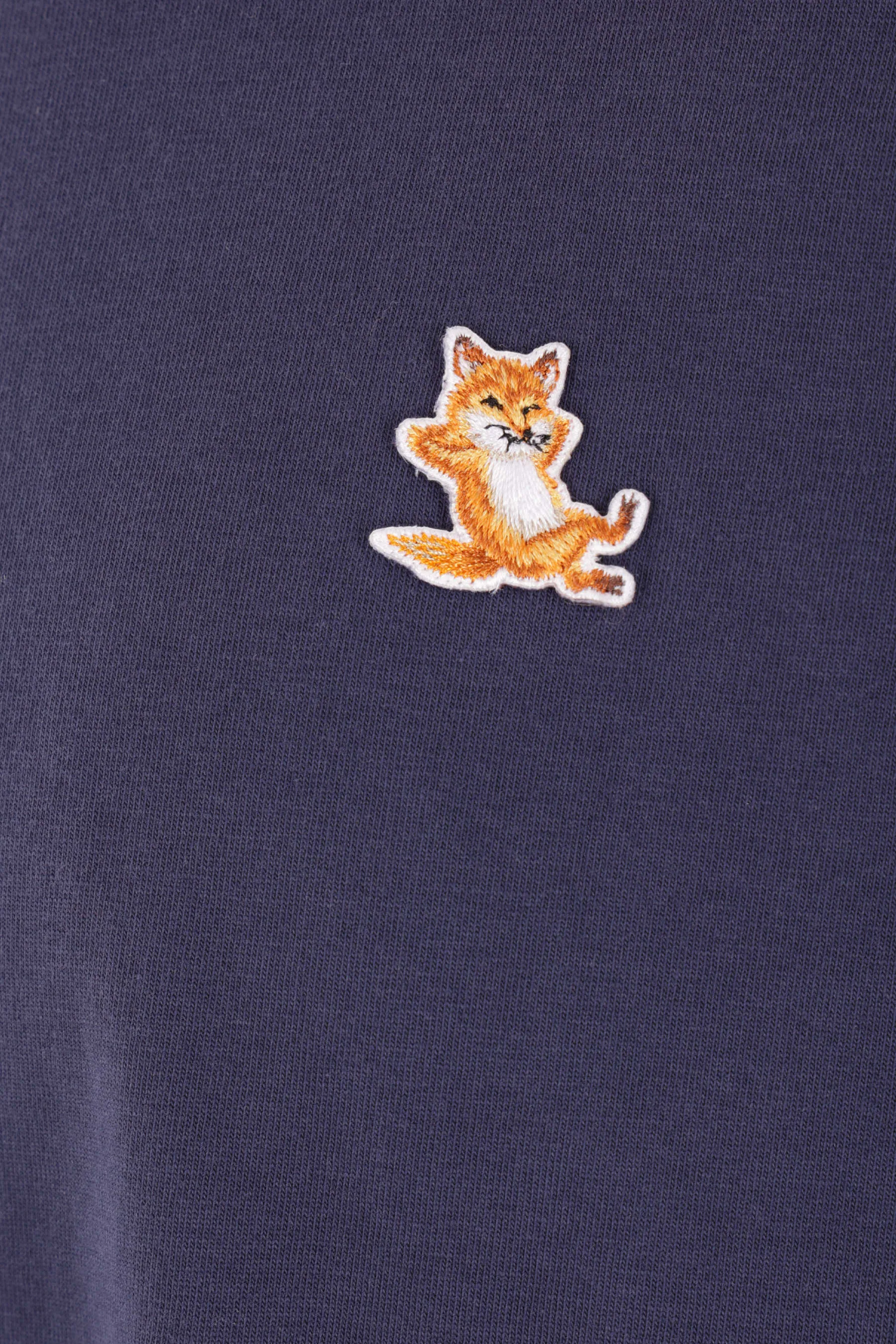 Chillax Fox patch cotton t-shirt