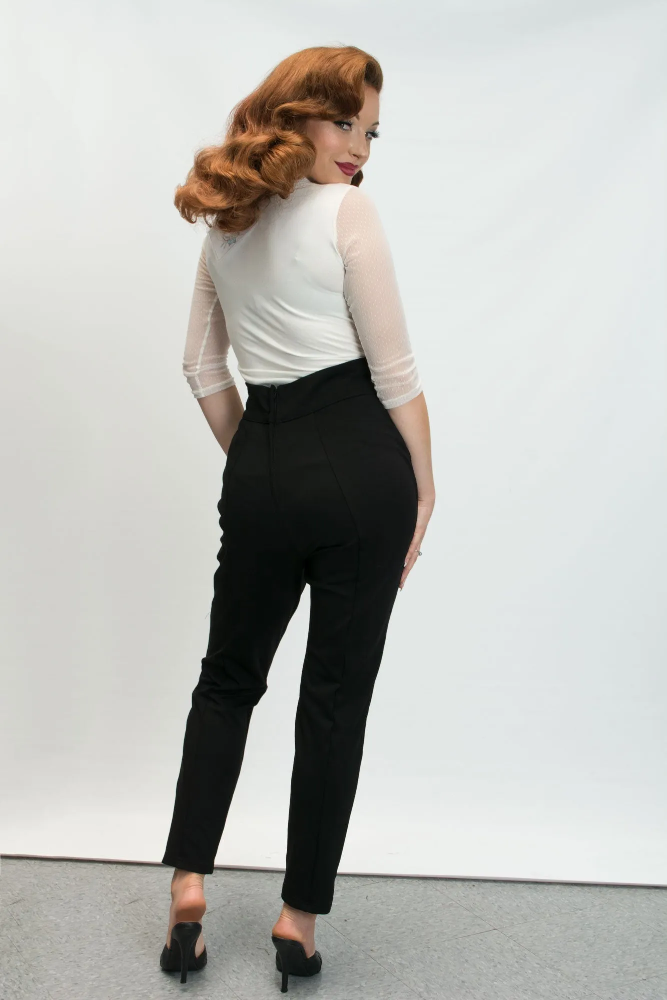 Cigarette Pant - Black