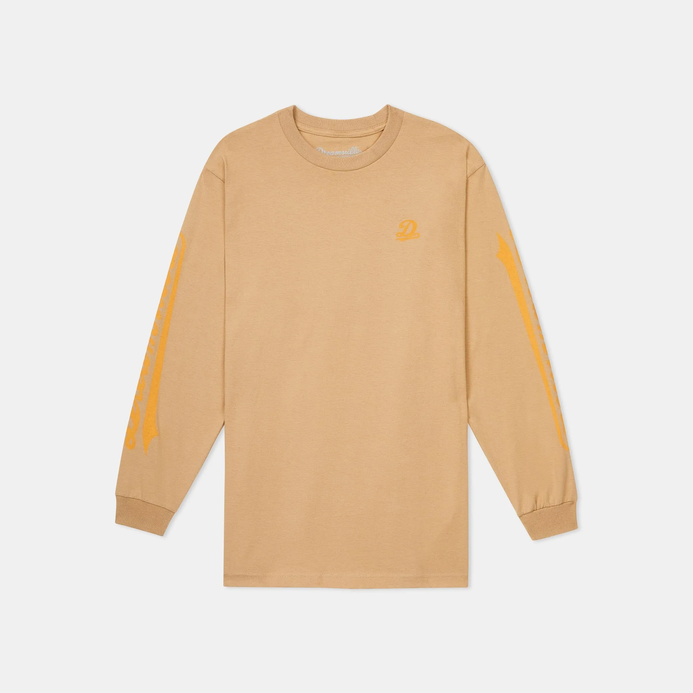 Classic Logo Long Sleeve Tee Khaki