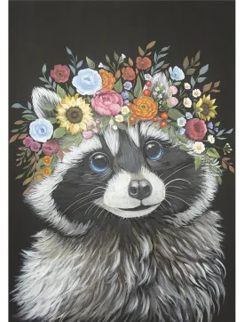 Clever Raccoon - Rice Decoupage Paper