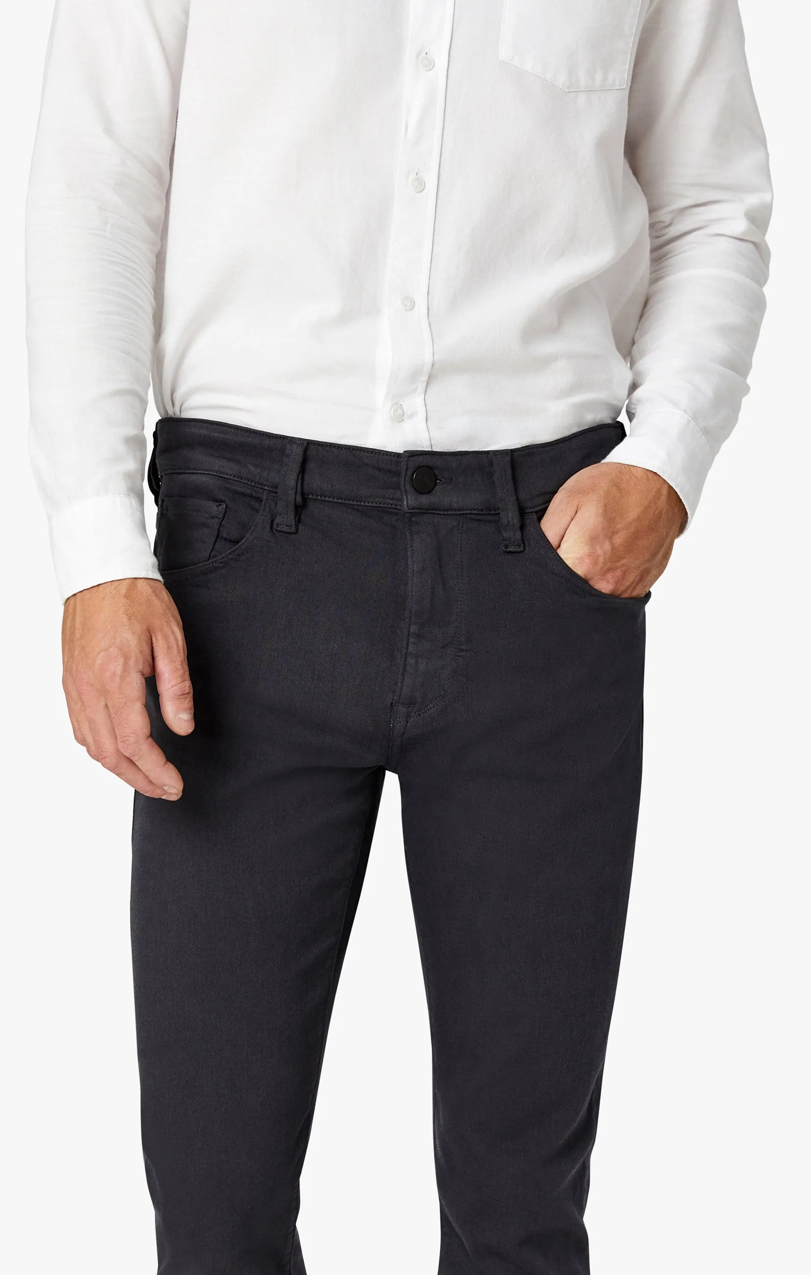 Cool Tapered Leg Pants In Iron Comfort