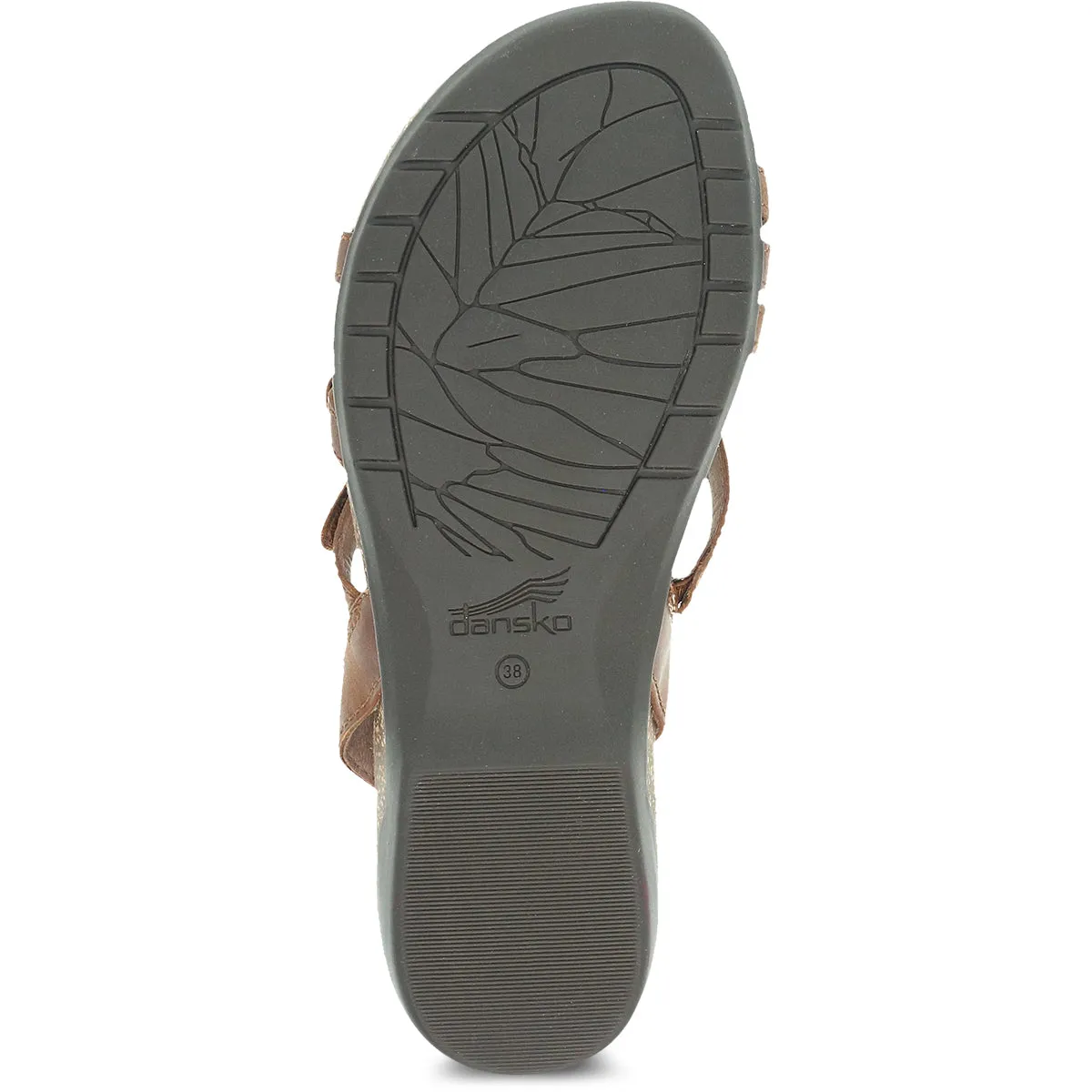 Dansko Roslyn Sandal - Tan Waxy Burnished