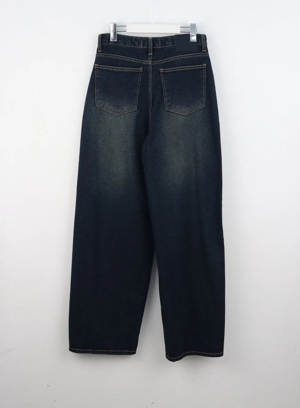 Dark Wash Wide Leg Jeans CS320