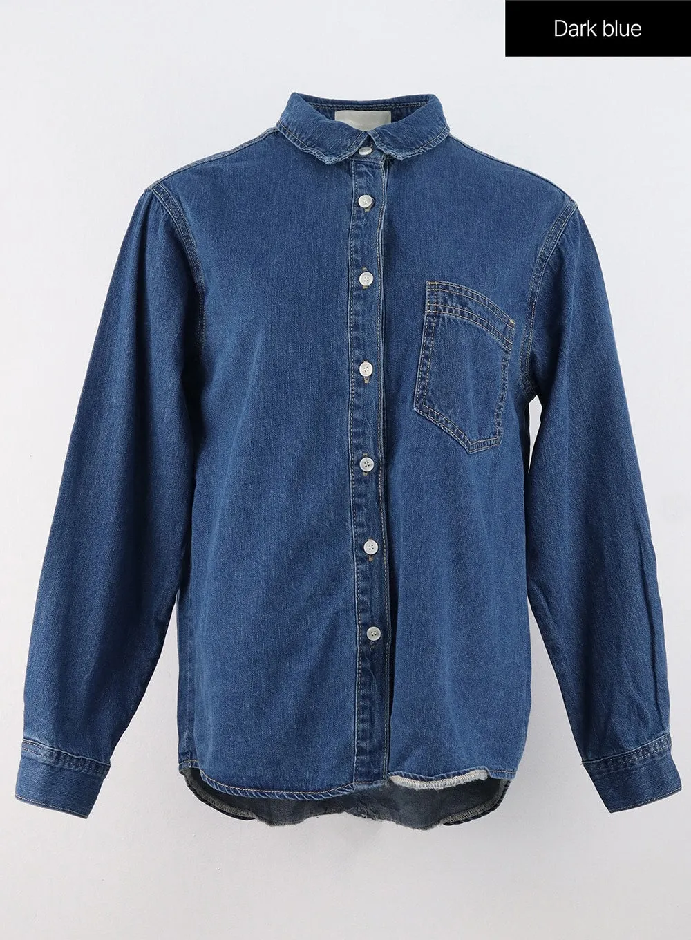 Denim Button-Down Shirt OS310