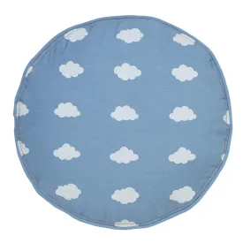 Denim Cloud Pea Cushion