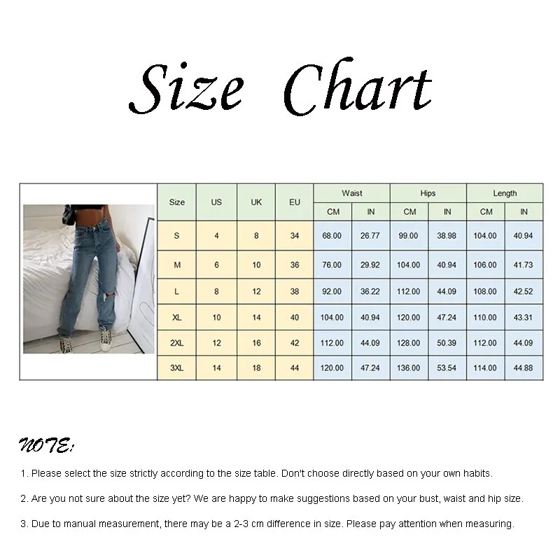 Denim Ripped Jeans For Women Cargo Pants Women Mom Jean High Waist Jeans Fashion Holes Thin Women's Baggy Jeans Long trousers