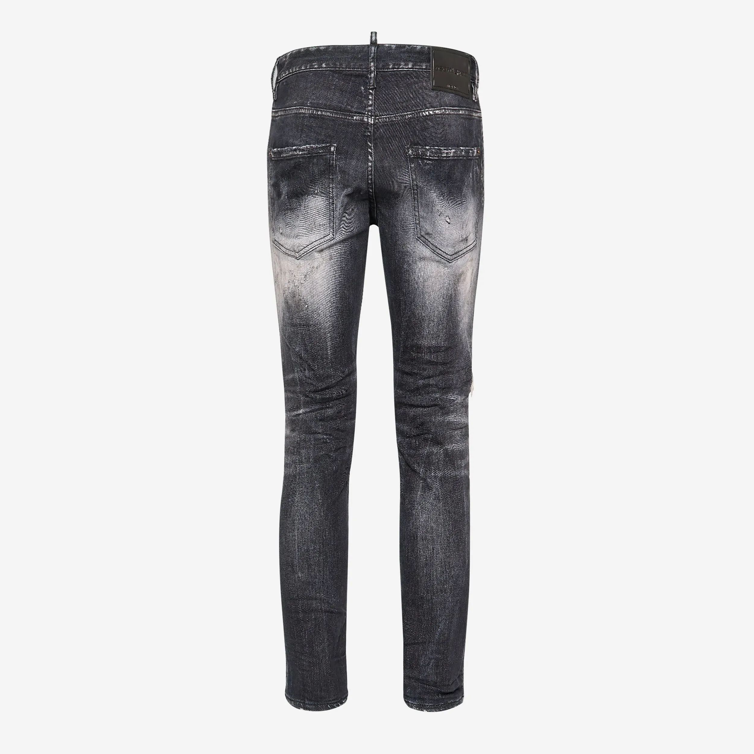 DSquared2 Black Jet Set Wash Skater Jeans