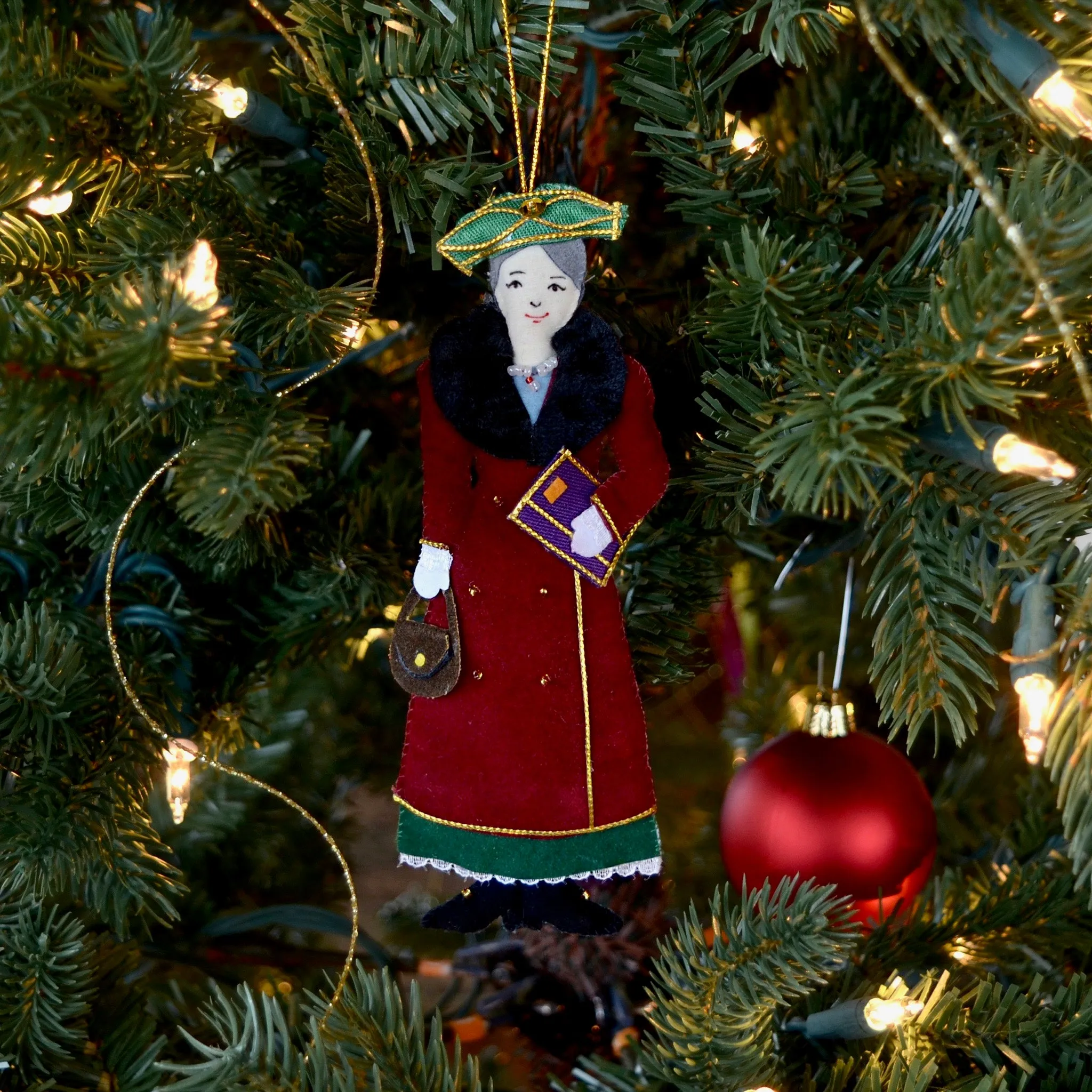 Eleanor Roosevelt Ornament