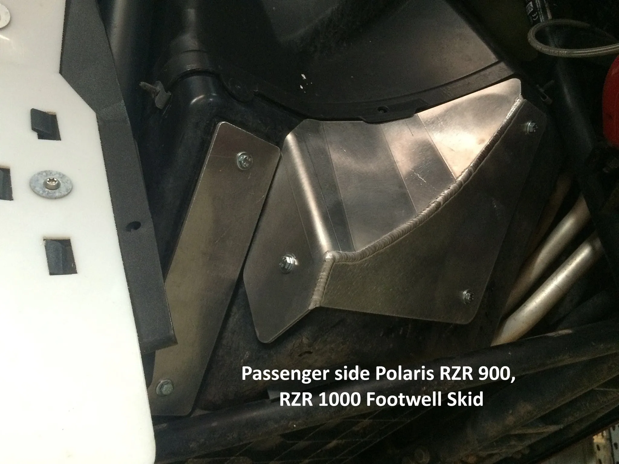 Footwell Skid Plate Set  |  Polaris RZR-S 1000