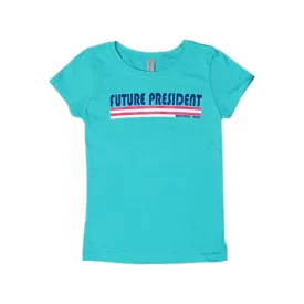 Future President Youth T-Shirt - Turquoise