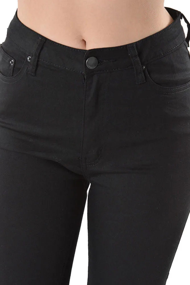 High Rise Skinny Fit Pants