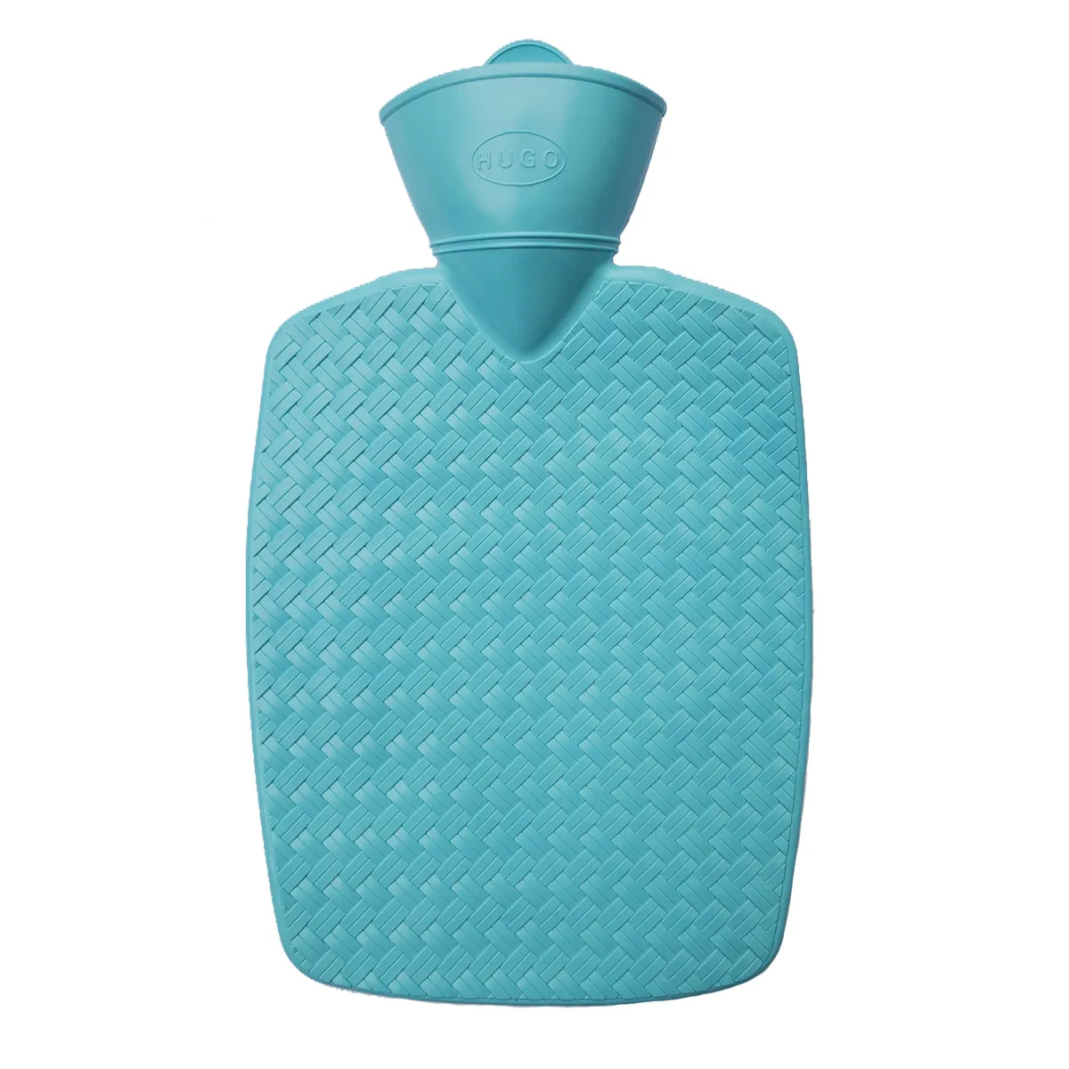 Hot Water Bottle Classic Wicker - Baby Blue