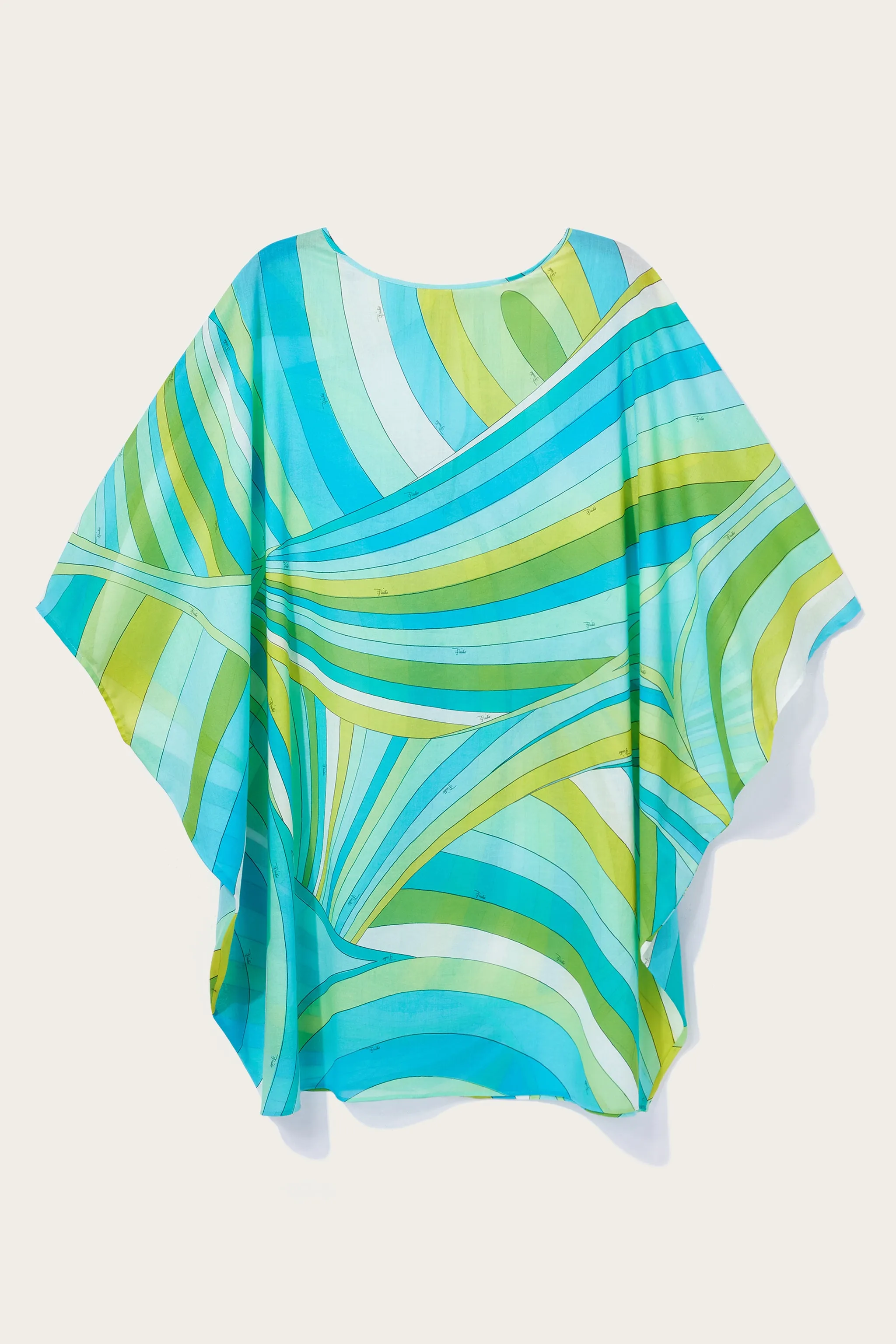 Iride-Print Cotton Kaftan