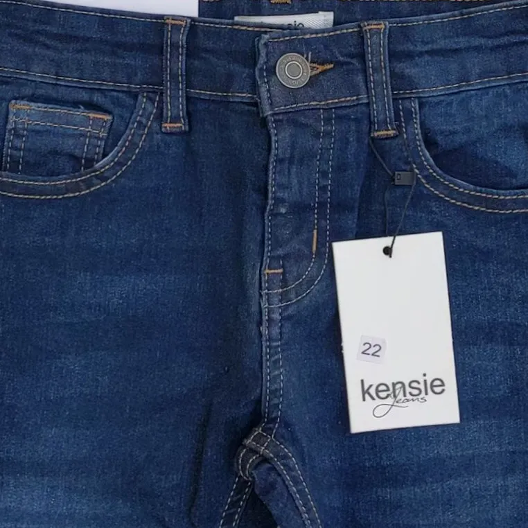 KE - Kids 'Navy Blue' Stretchable Skinny jeans KE846