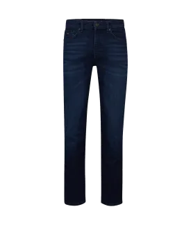 Maine Regular-fit Jeans in Dark-blue Comfort-stretch Denim - Navy