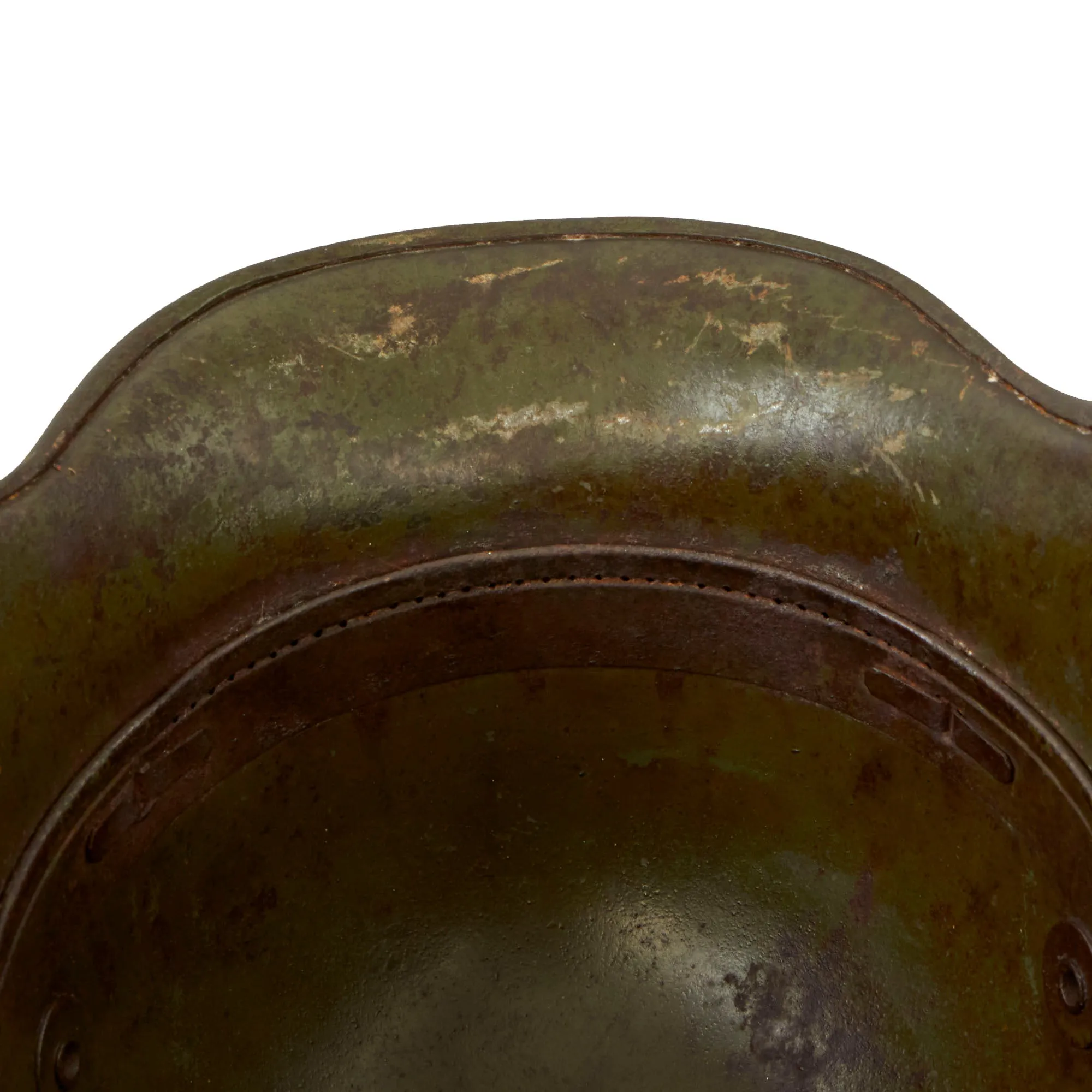 Original Imperial German WWI Named & Dated USGI Captured & Ornately Painted "368 Prussian" M16 Stahlhelm Helmet Shell - marked Si.66