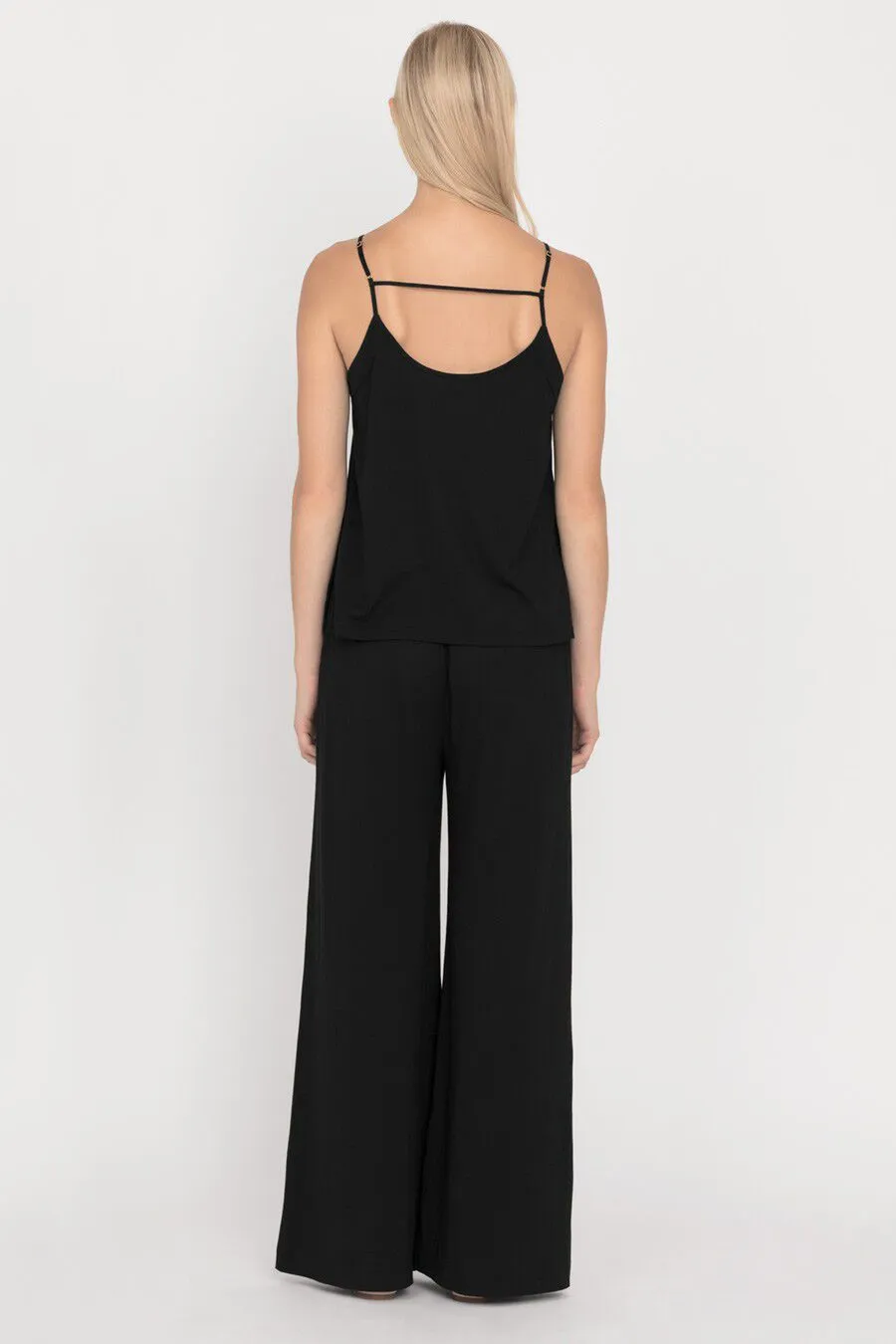 Pima Wide-Leg Pant