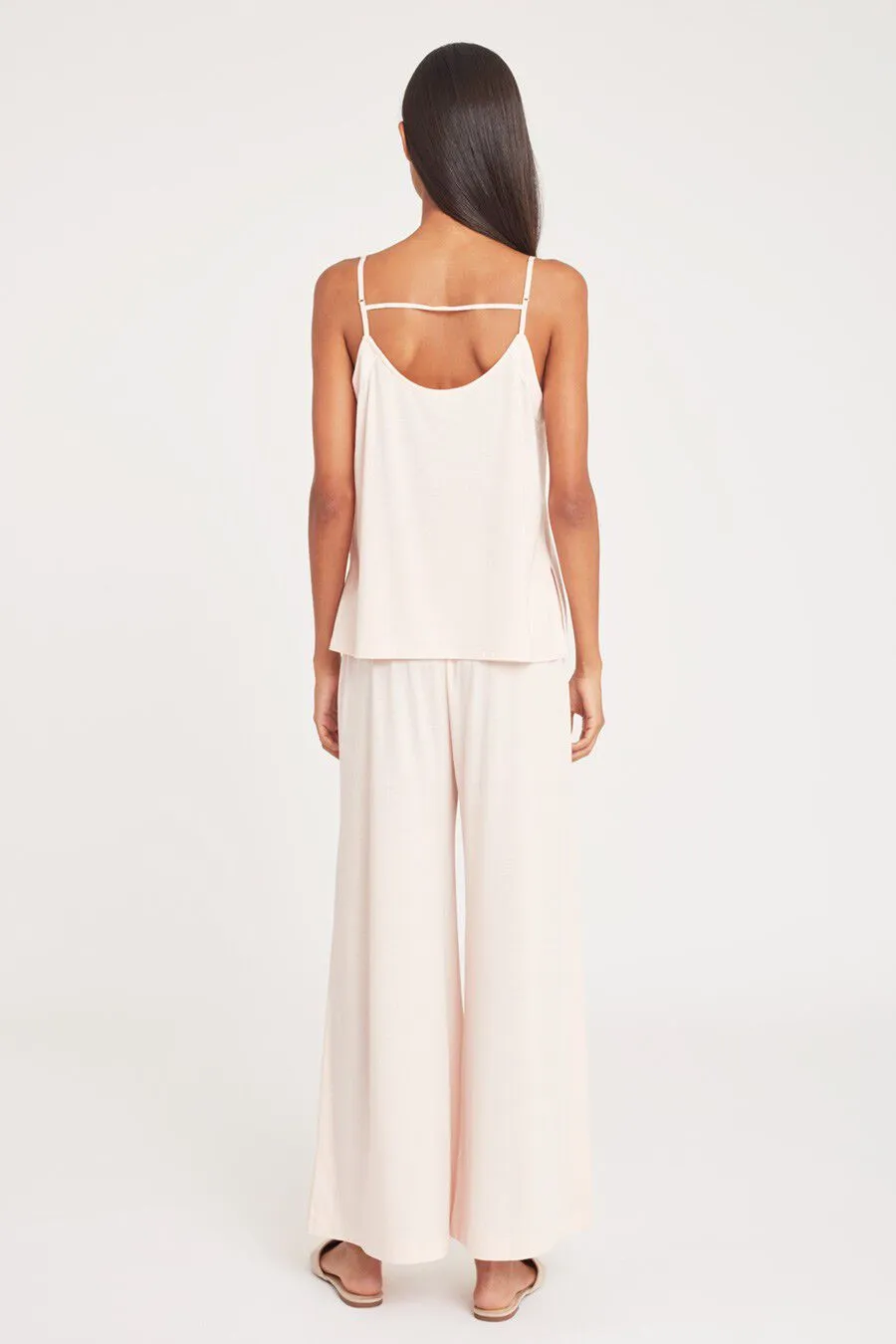 Pima Wide-Leg Pant