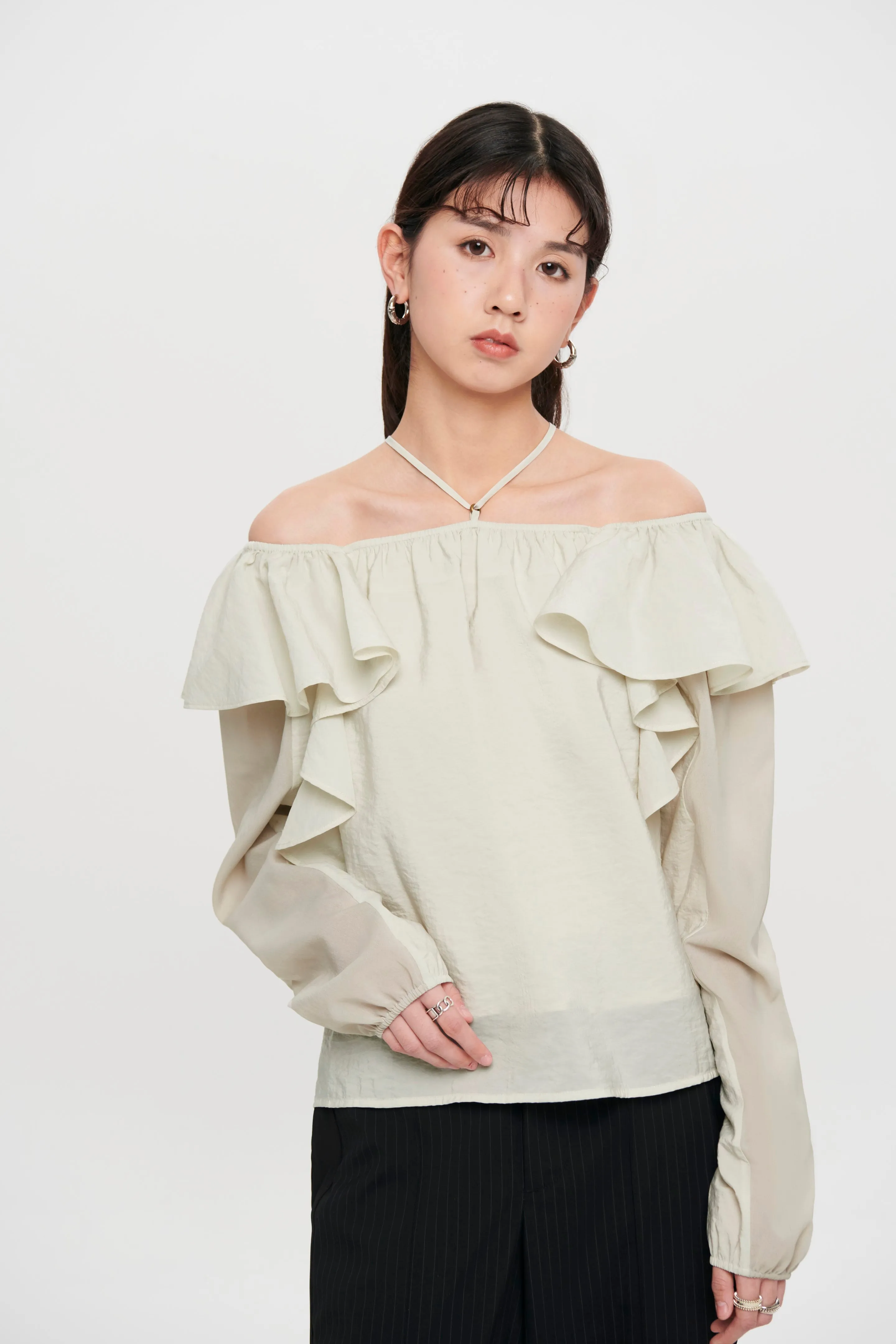 Ruffle Blouse