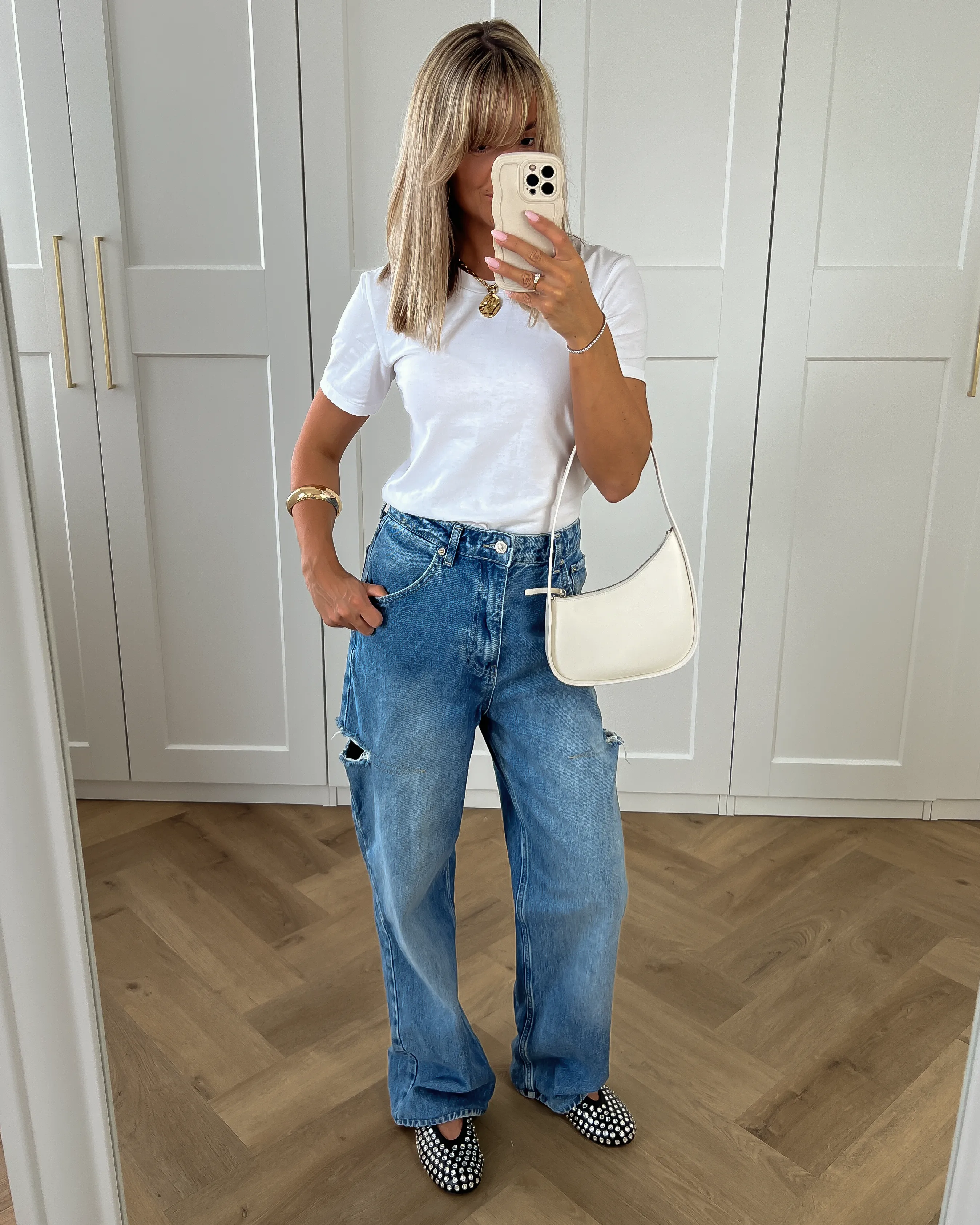 SALE - BILLIE Cut Jeans in Blue