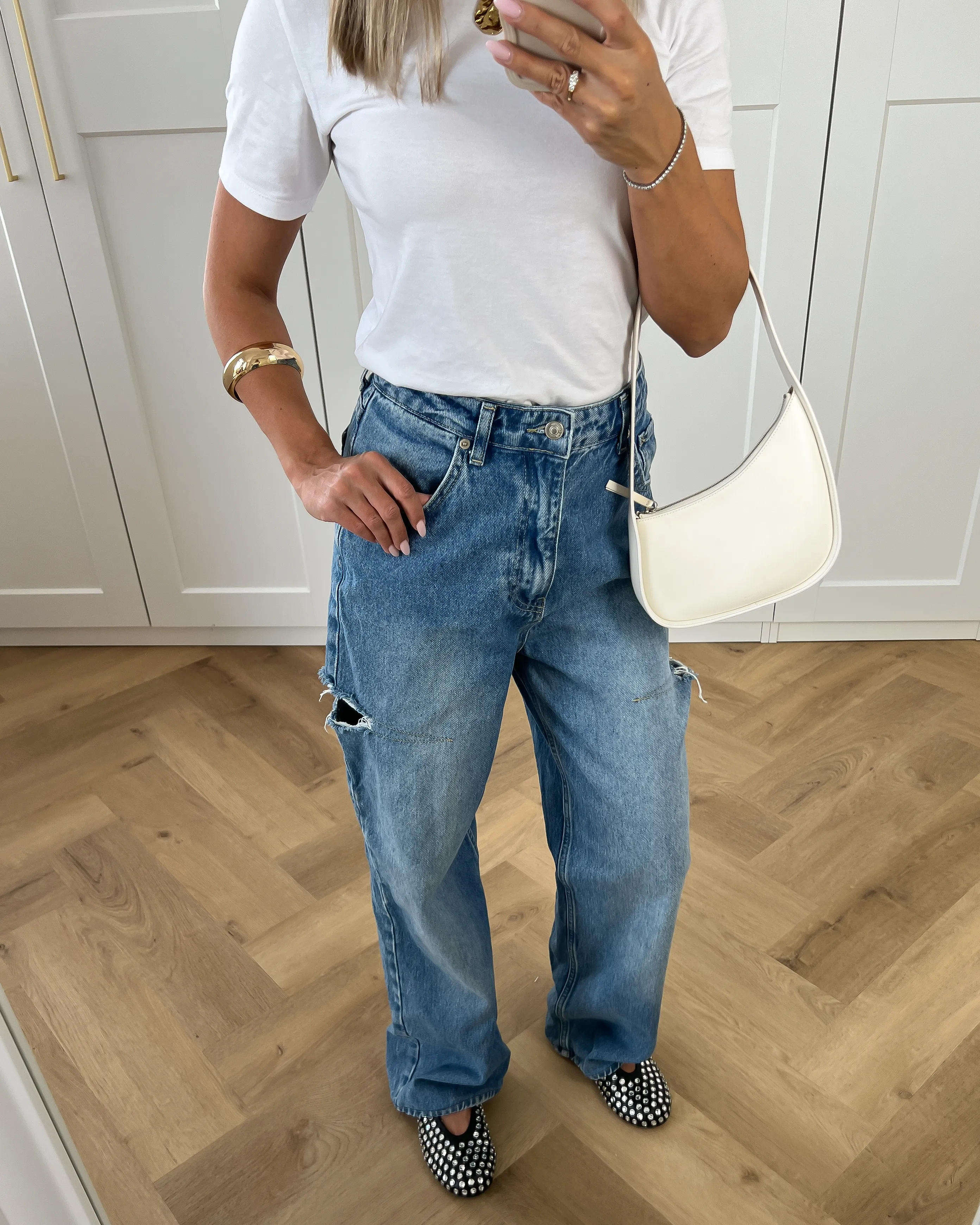 SALE - BILLIE Cut Jeans in Blue