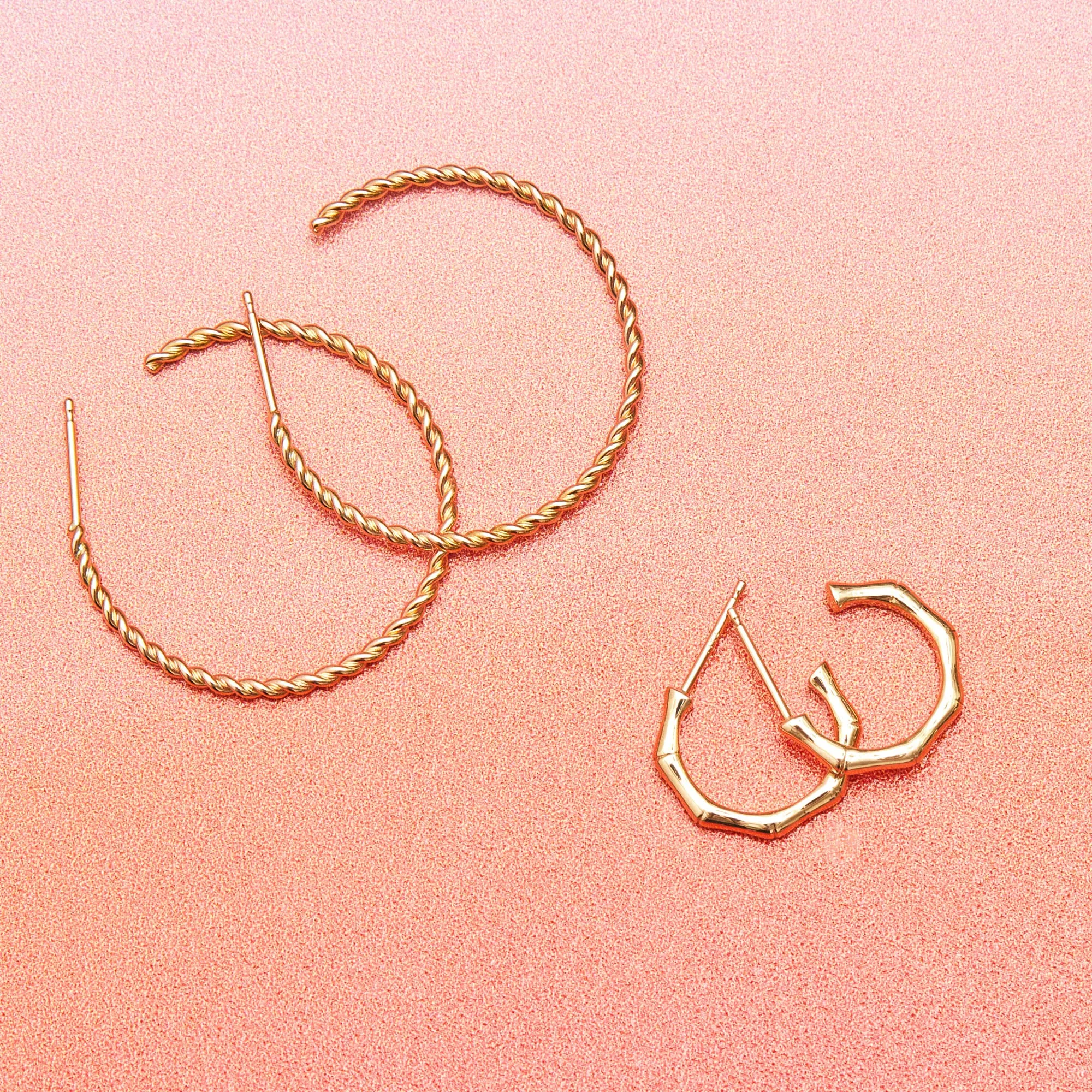 Skinny Twine Hoops