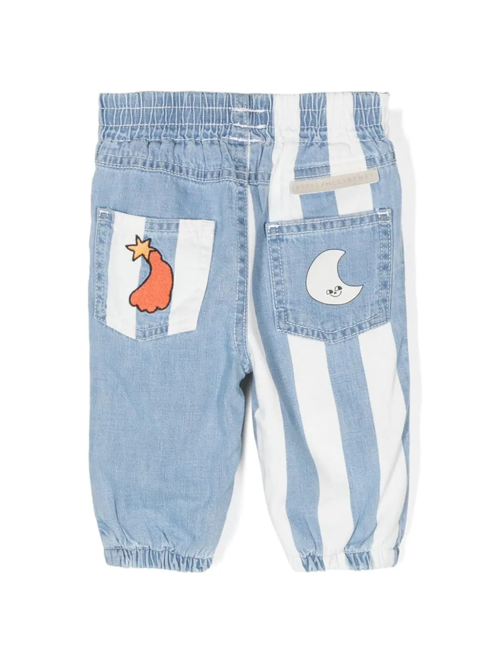 Stella McCartney Baby Boy Pantaloni Space Denim Pants