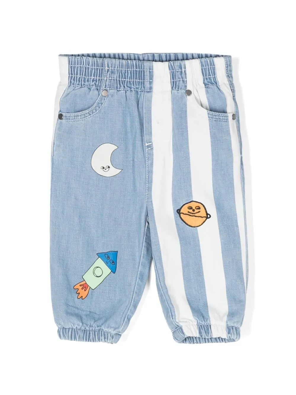 Stella McCartney Baby Boy Pantaloni Space Denim Pants