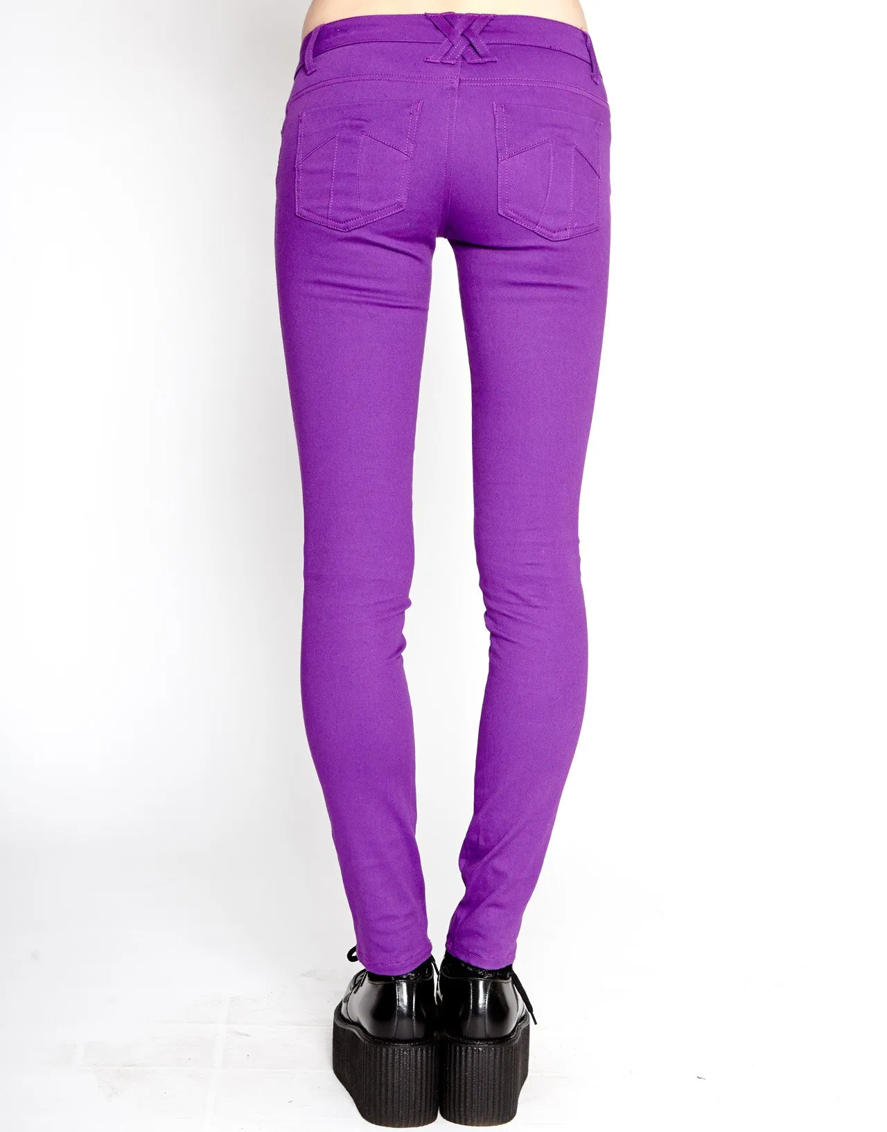 T-BACK JEAN PURPLE