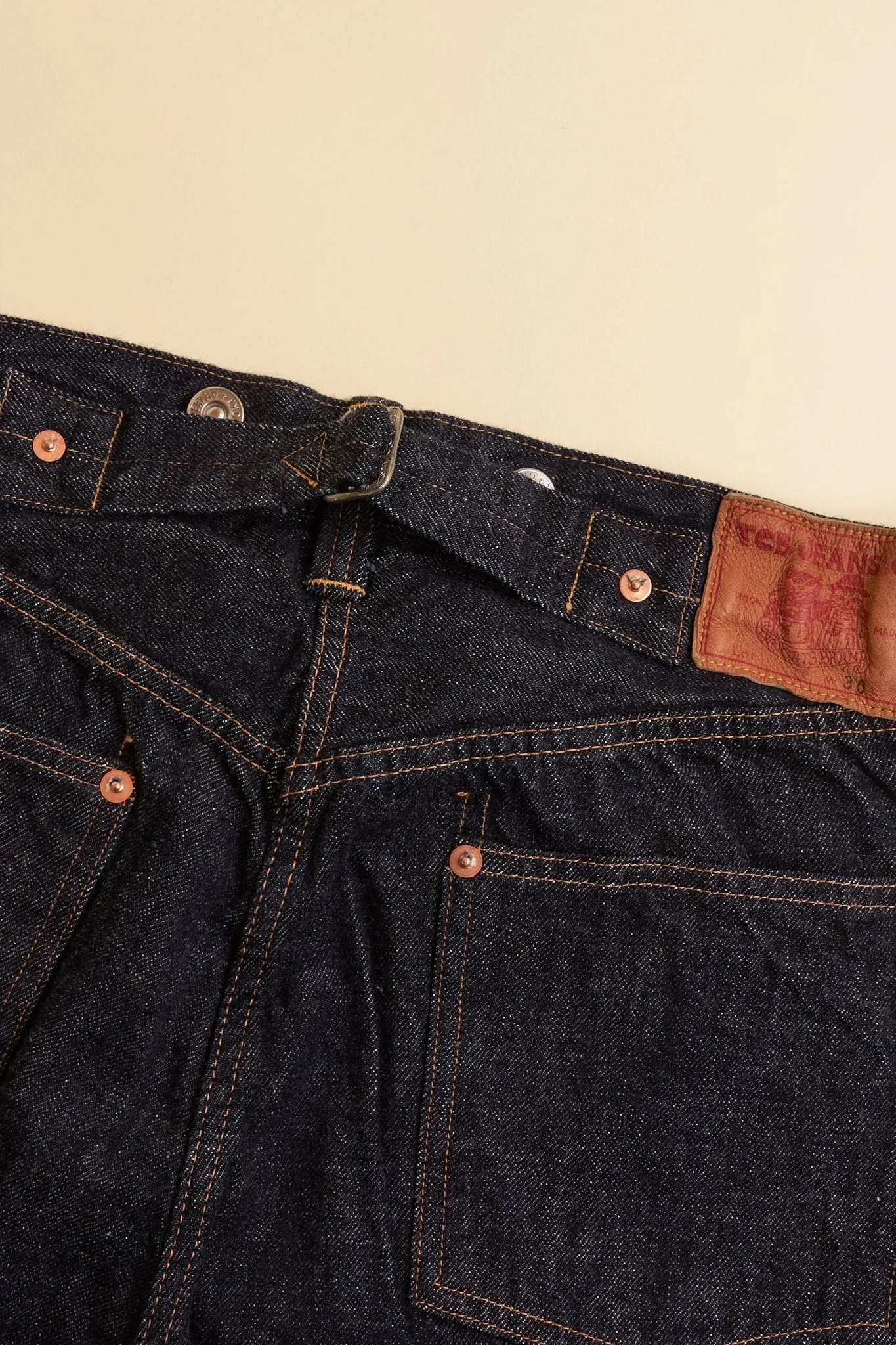 TCB Jeans 20's Straight Selvedge Denim - 12.5oz