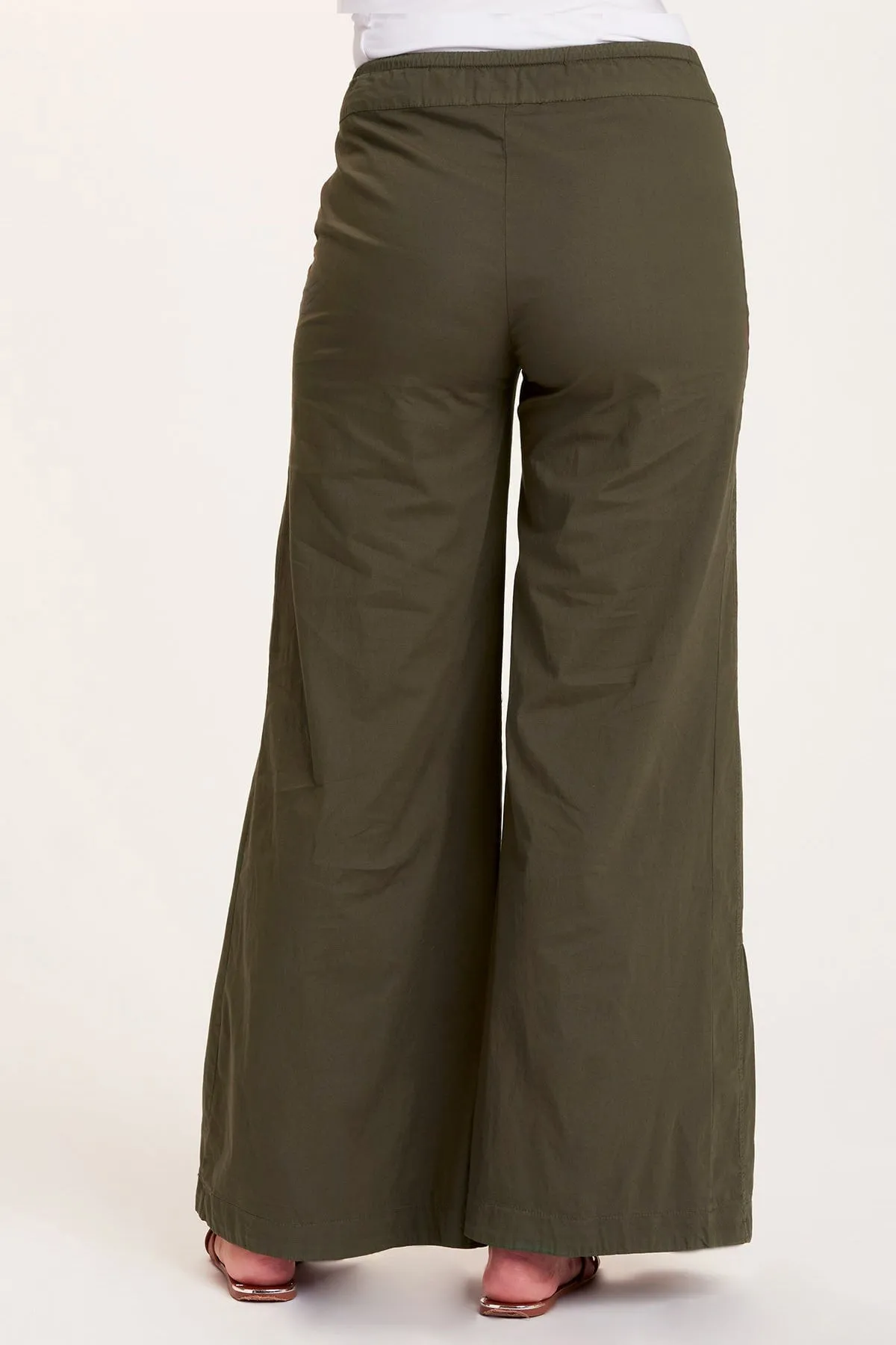 Terraced Wide Leg Pant